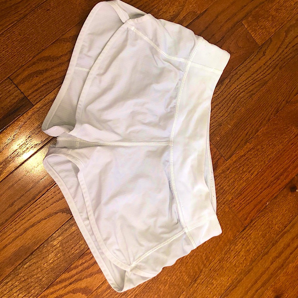 Lululemon white shorts